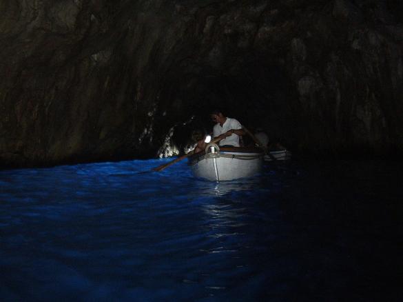 Inside the Blue Grotto Inside the Blue Grotto